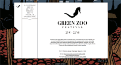 Desktop Screenshot of greenzoofestival.pl